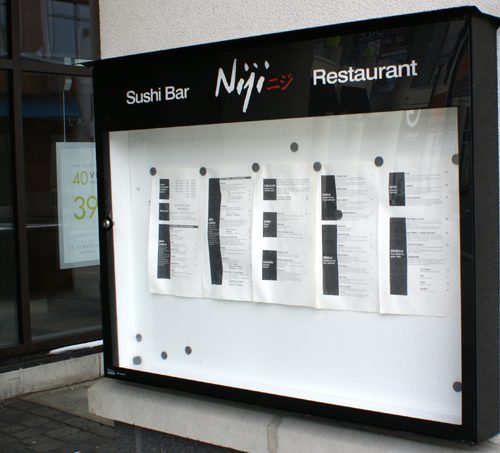 Menu Stand 1